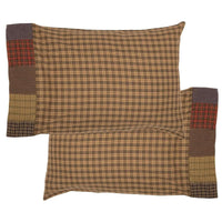 Thumbnail for Cedar Ridge Standard Pillow Case with Block Border Set of 2 21x30 VHC Brands - The Fox Decor