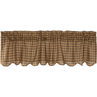 Thumbnail for Cedar Ridge Valance Curtain Scalloped 16x60 VHC Brands - The Fox Decor