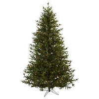 Thumbnail for 7.5’ Classic Pine & Pine Cone Christmas Tree