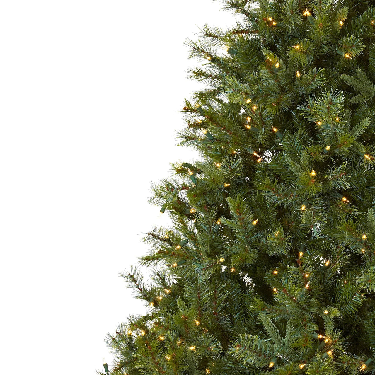 7.5' Majestic Multi-Pine Christmas Tree w/Clear Lights - The Fox Decor