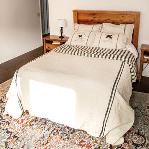 Farmhouse Stripe Duvet Cover, King