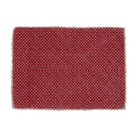 Thumbnail for Mini Dots Print Placemats - Red Set Of 6 Park Designs