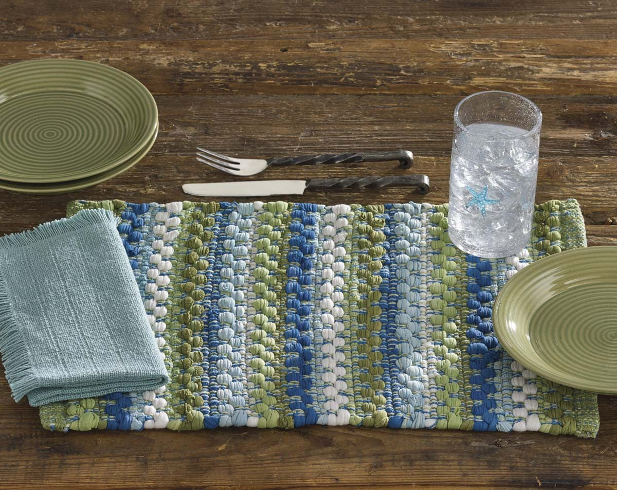 Clearwater Chindi Placemats - Set Of 6 Park Designs
