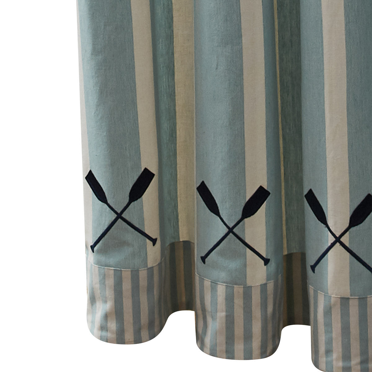 River Runner Stripe Shower Curtain 72