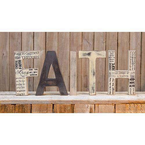 5/Set, Faith Letters - The Fox Decor