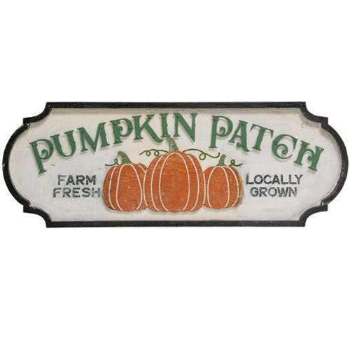 Pumpkin Patch Wooden Sign - The Fox Decor