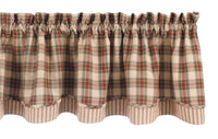 Thumbnail for Cinnamon Valance Set of 2 - Lined Layered Park Designs