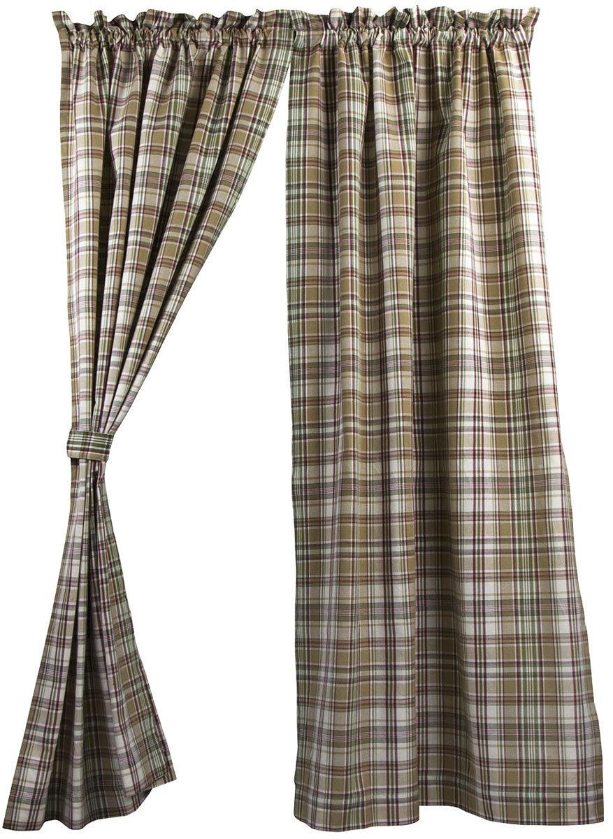 Thyme Lined Panels Curtains 84" Park Designs - The Fox Decor