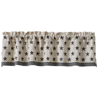 Thumbnail for Lebanon Star Lined Valance Set of 2 Park designs - The Fox Decor