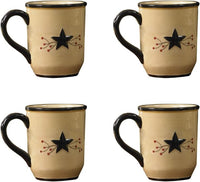 Thumbnail for Star Vine Farmhouse Mugs - Set of 4 Park Designs