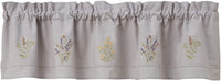 Thumbnail for Flowers Embroidered Lined Valance 60'' x 14'' Park Designs