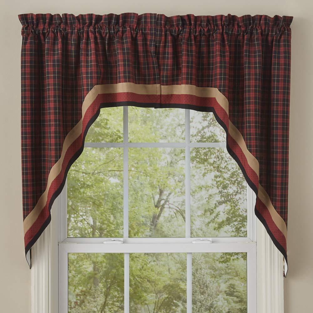 Set of 2 Dorset Lined Swag - Park Designs - The Fox Decor