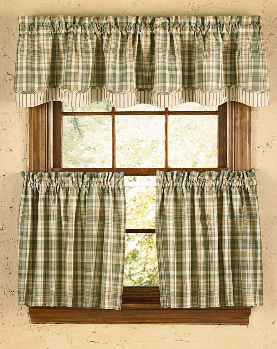 Rosemary Valance - Lined Layered Park Designs