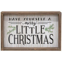 Thumbnail for Have Yourself A Merry Little Christmas Sign - The Fox Decor