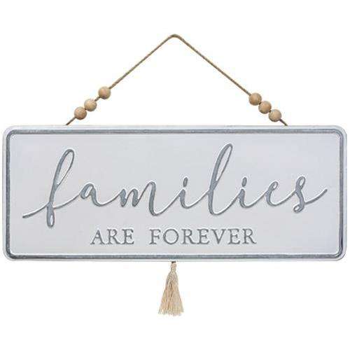 Families are Forever Metal Hanger - The Fox Decor