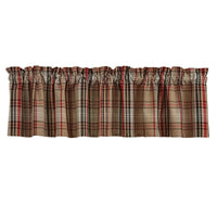 Bear Country Plaid Valance Park Designs - The Fox Decor