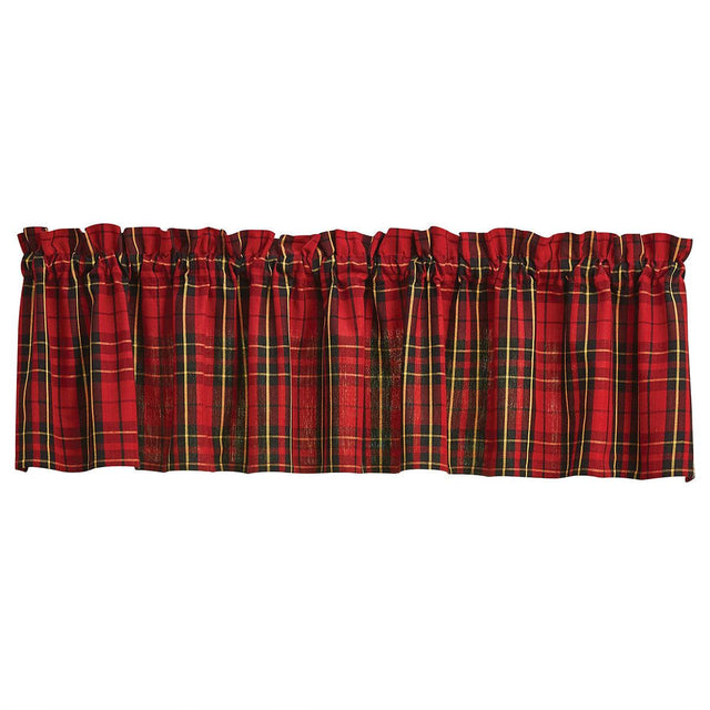 Sportsman Plaid Valance Park Designs - The Fox Decor