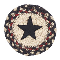 Thumbnail for Colonial Star Jute Coaster Set of 6 VHC Brands