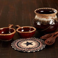 Thumbnail for Colonial Star Jute Trivet 8