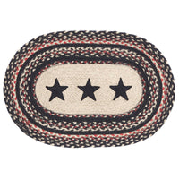 Thumbnail for Colonial Star Jute Braided Oval Placemat 12