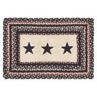 Colonial Star Jute Braided Rect Placemat 12
