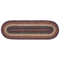 Thumbnail for Beckham Jute Stair Tread Oval Latex 8.5x27 VHC Brands - The Fox Decor