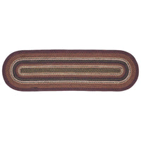 Thumbnail for Beckham Jute Braided Rug/Runner Oval with Rug Pad 22