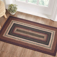 Thumbnail for Beckham Jute Braided Rug Rect with Rug Pad 27