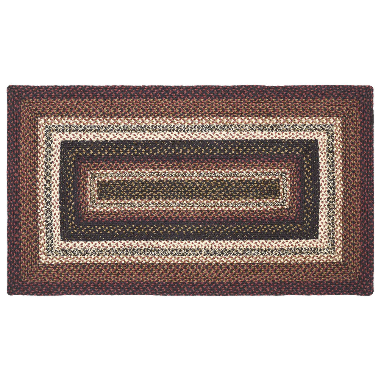 Beckham Jute Braided Rug Rect with Rug Pad 27"x48" VHC Brands - The Fox Decor