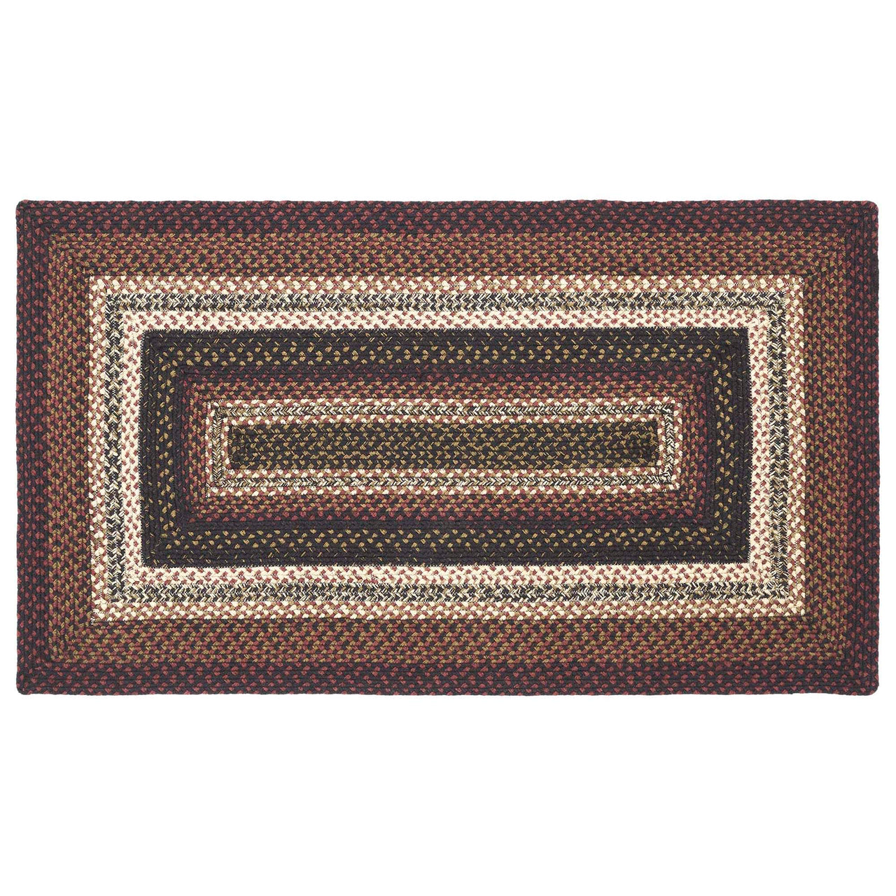 Beckham Jute Braided Rug Rect with Rug Pad 27"x48" VHC Brands