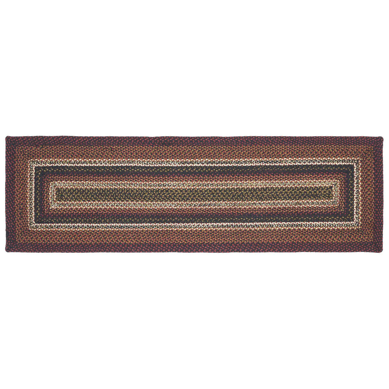 Beckham Jute Braided Rug/Runner Rect with Rug Pad 22"x72" VHC Brands - The Fox Decor
