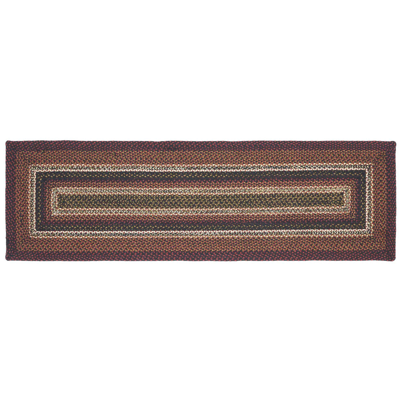 Beckham Jute Braided Rug/Runner Rect with Rug Pad 22"x72" VHC Brands