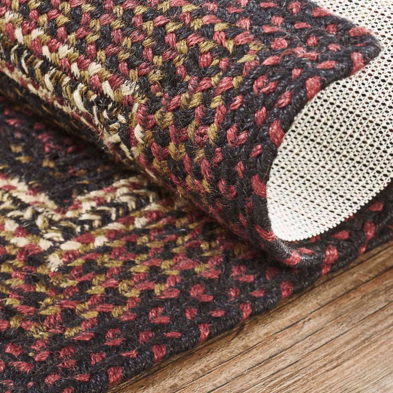Beckham Jute Braided Rug Rect with Rug Pad 5'x8' VHC Brands