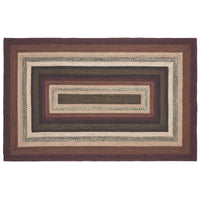 Beckham Jute Braided Rug Rect with Rug Pad 5'x8' VHC Brands - The Fox Decor