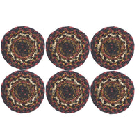 Thumbnail for Beckham Jute Coaster Set of 6 VHC Brands