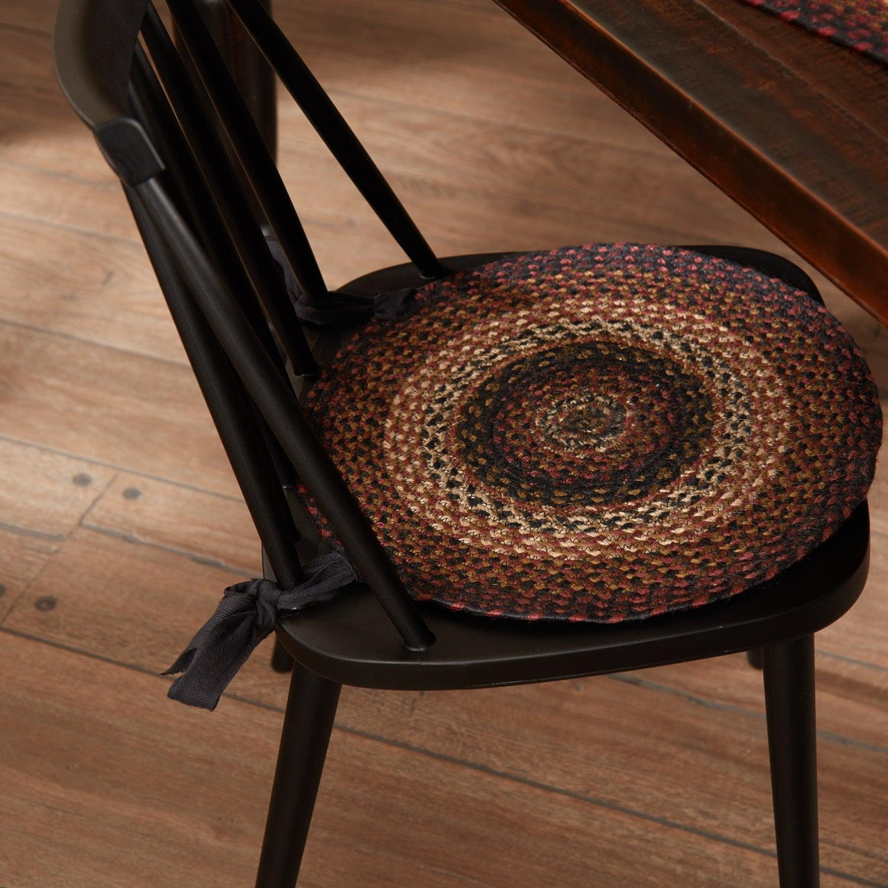 Beckham Jute Braided Chair Pad VHC Brands