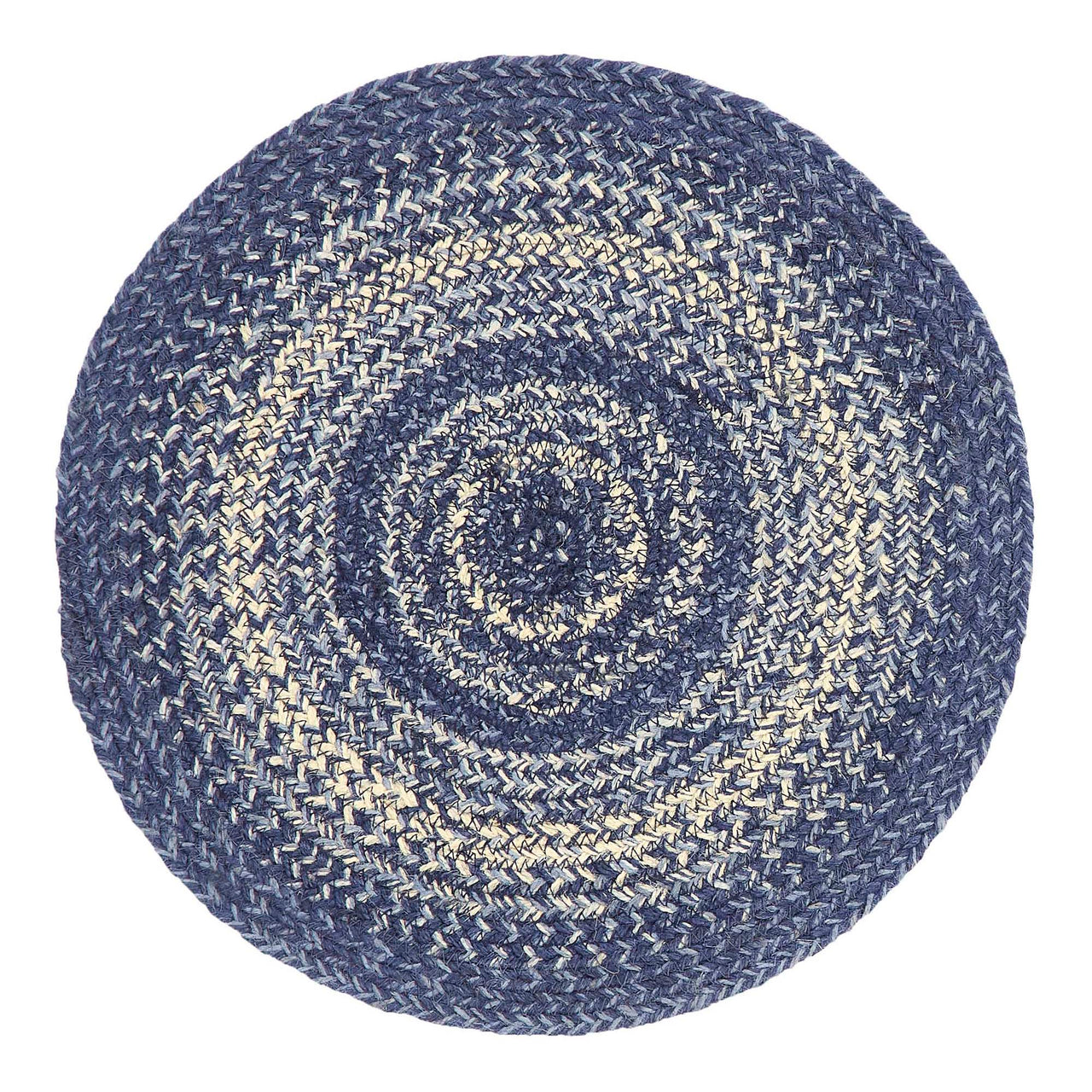 Great Falls Blue Jute Trivet 15" VHC Brands