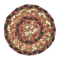 Thumbnail for Ginger Spice Jute Coaster Set of 6 VHC Brands - The Fox Decor