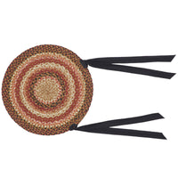 Thumbnail for Ginger Spice Jute Braided Chair Pad VHC Brands - The Fox Decor