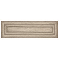 Thumbnail for Cobblestone Jute Braided Rug/Runner Rect with Rug Pad 22