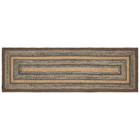 Thumbnail for Espresso Jute Braided Rug/Runner Rect with Rug Pad 22