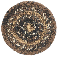 Thumbnail for Espresso Jute Coaster Set of 6 VHC Brands - The Fox Decor
