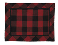 Thumbnail for Buffalo Check Placemats - Set Of 6 Park Designs