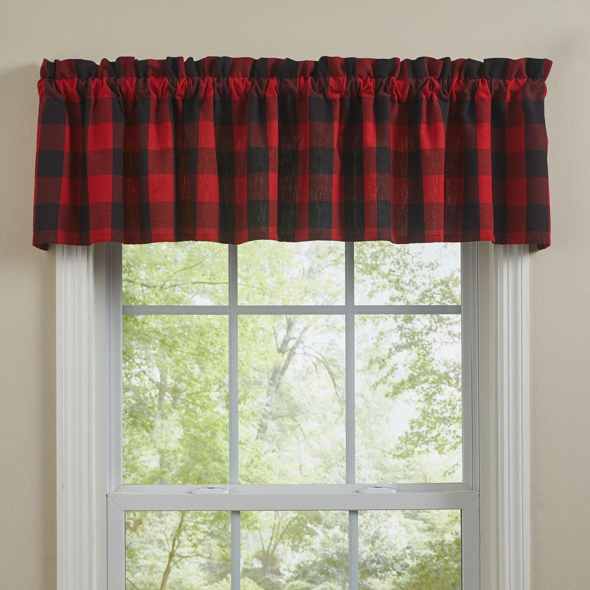 Buffalo Check Valance Park Designs - The Fox Decor