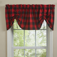 Thumbnail for Buffalo Check Valance - Farmhouse Park Designs - The Fox Decor