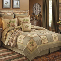Thumbnail for Pineview Queen Bed Skirt - Park Designs