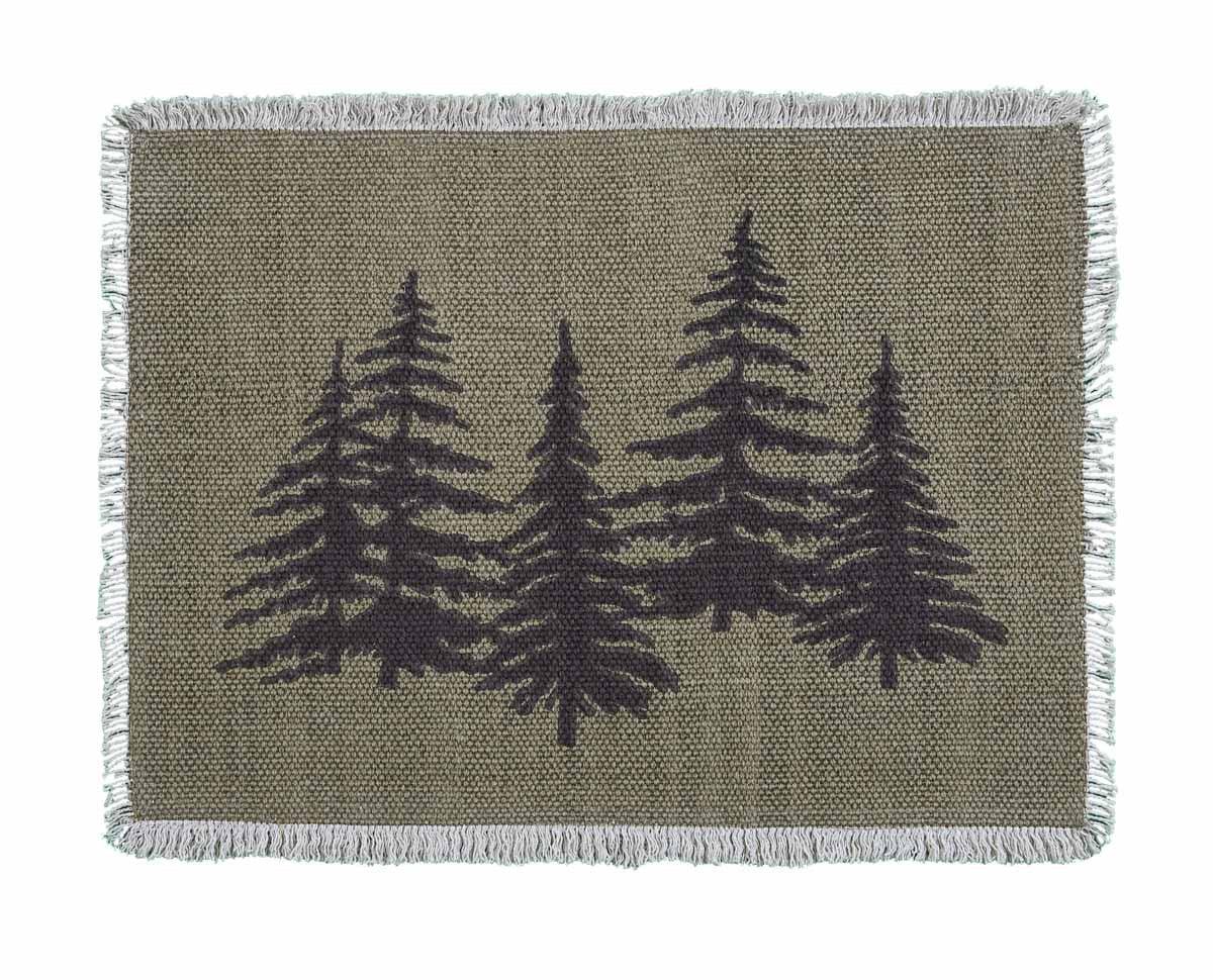 Hemlock Placemats - Set Of 6 Park Designs - The Fox Decor