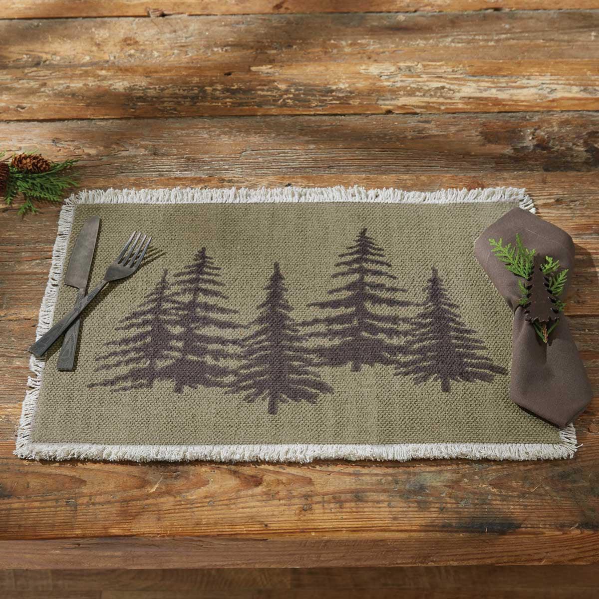 Hemlock Placemats - Set Of 6 Park Designs - The Fox Decor