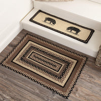 Sawyer Mill Charcoal Jute Braided Rug Rect 20