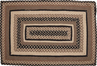 Sawyer Mill Charcoal Jute Braided Rug Rect 20